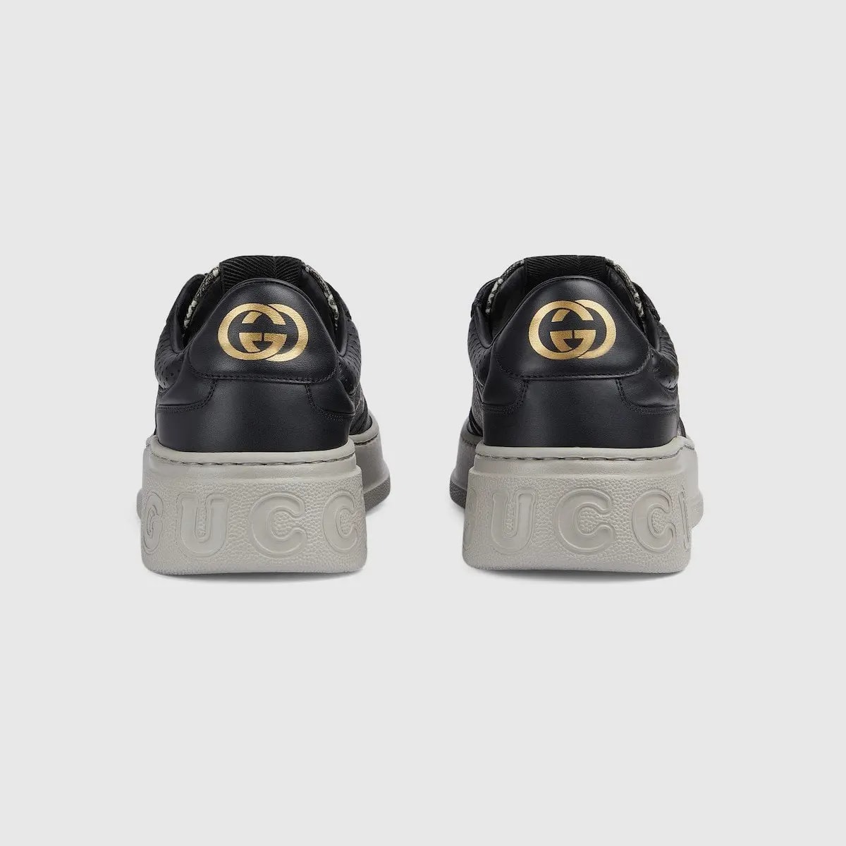 Giày Gucci GG Sneaker 'Black Grey' 669582-AACOD-1072 — ảnh 3