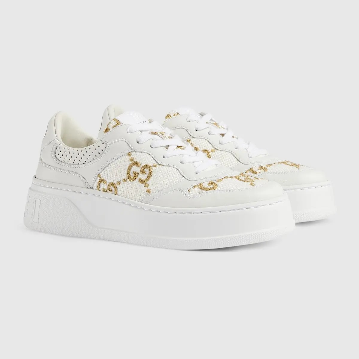 Giày Gucci GG Sneaker 'White' 670408-AACXG-9059 — ảnh 5
