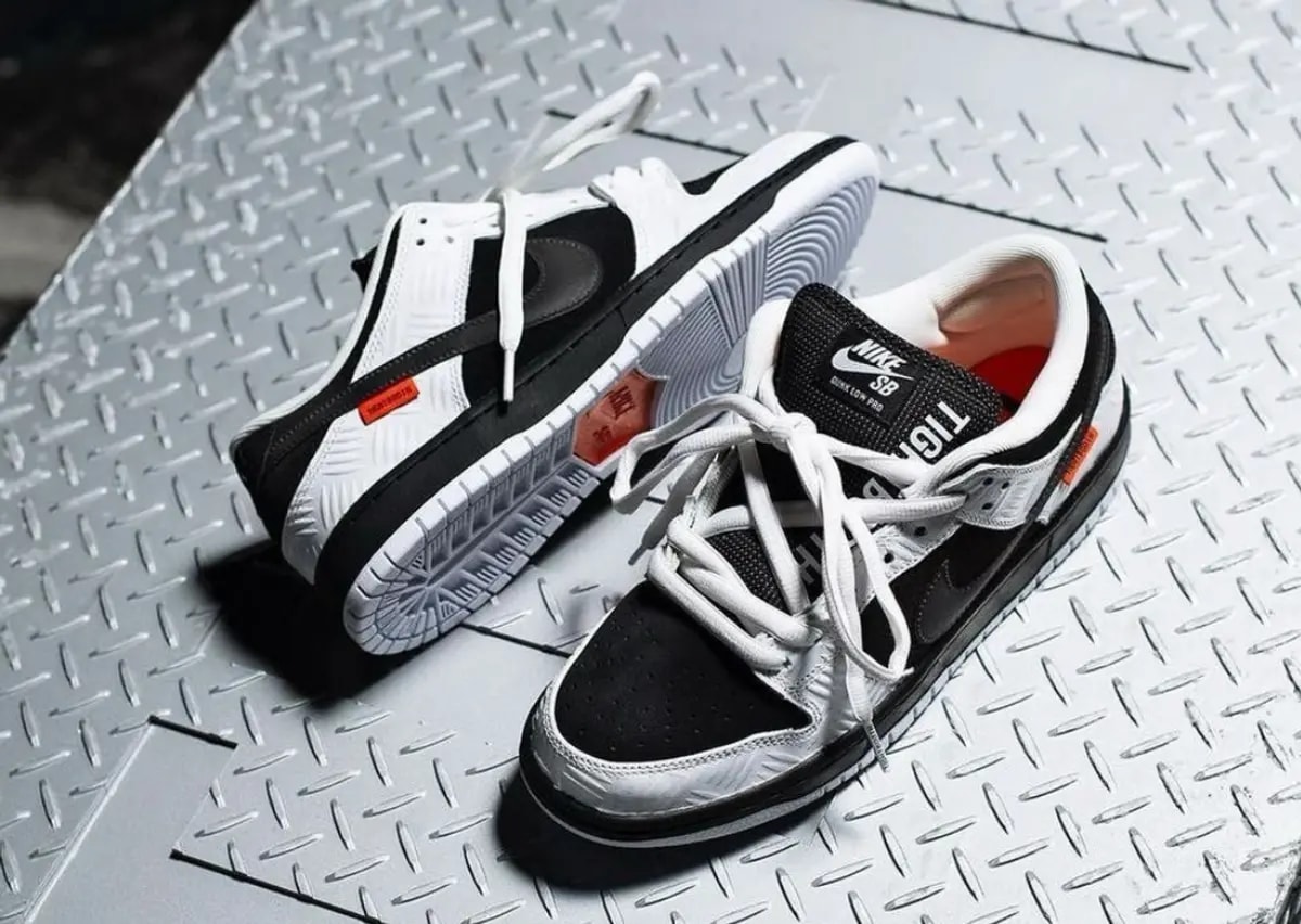 Giày Nike TIGHTBOOTH x Dunk Low SB FD2629-100 — ảnh 5