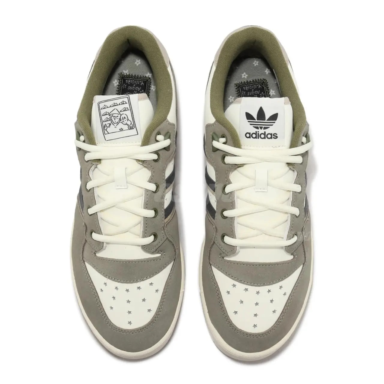 Giày Adidas Rivalry x Yu Nagaba Low 'Off White Grey' IG3849 — ảnh 3