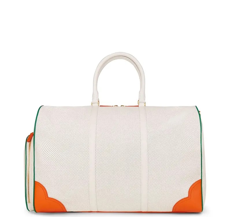 Túi Casablanca Weekender 'White' AF22-BAG-004-03 — ảnh 3
