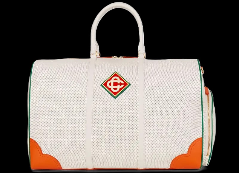 Túi Casablanca Weekender 'White' AF22-BAG-004-03
