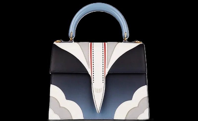 Túi Casablanca Flight Jeanne 'Navy' AF22-BAG-028-01
