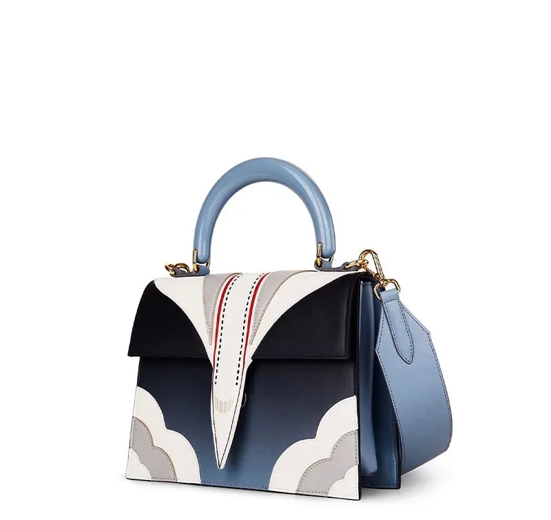 Túi Casablanca Flight Jeanne 'Navy' AF22-BAG-028-01 — ảnh 3