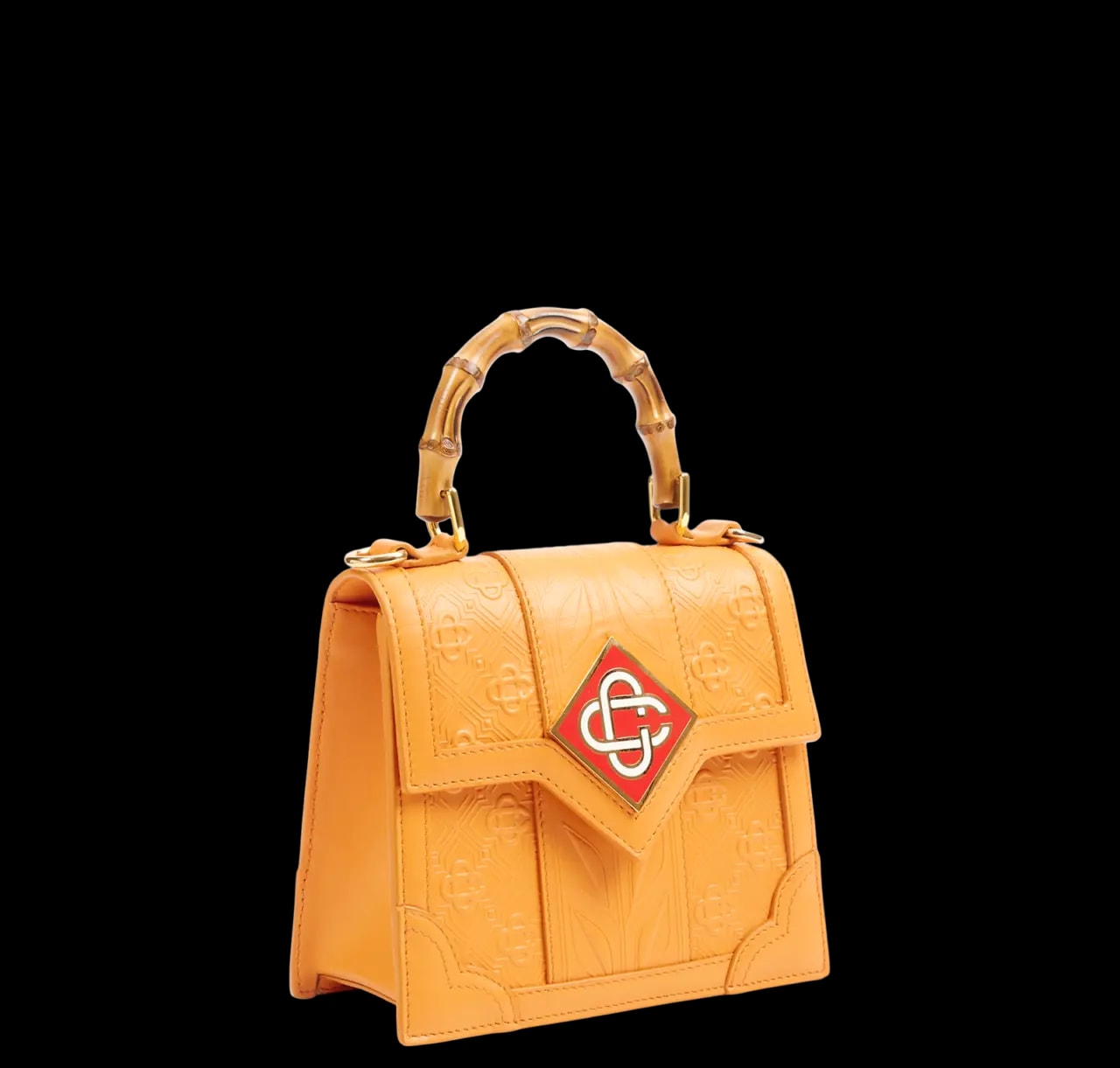 Túi Casablanca Mini Jeanne 'Orange' AS23-BAG-049-05 — ảnh 2