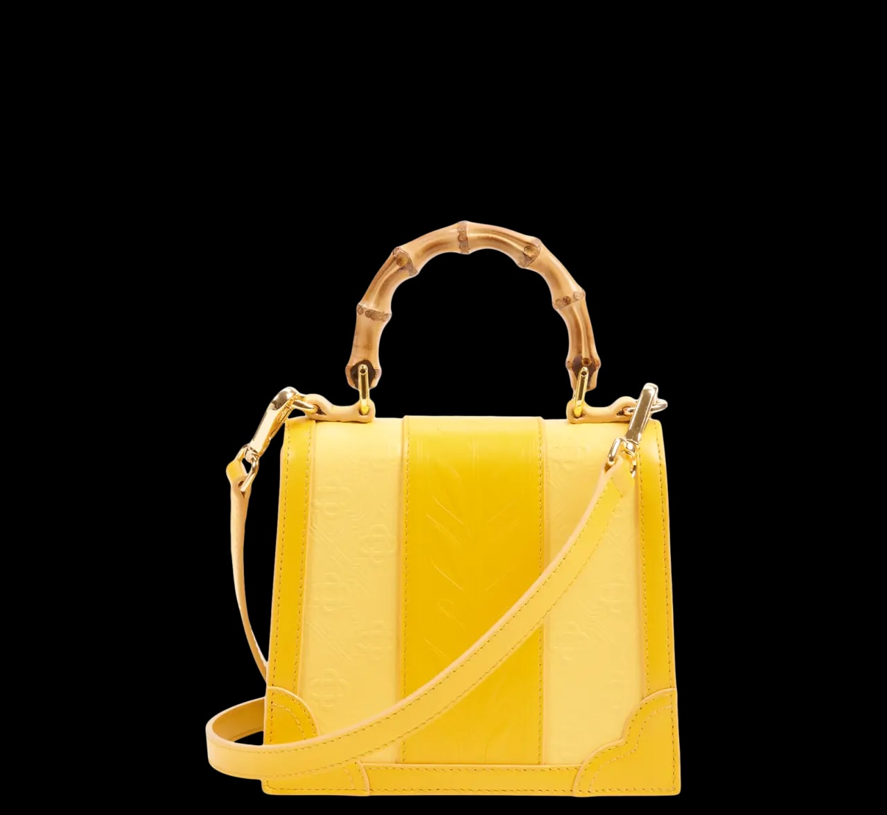 Túi Casablanca Mini Jeanne 'Yellow' AS23-BAG-049-01 — ảnh 4