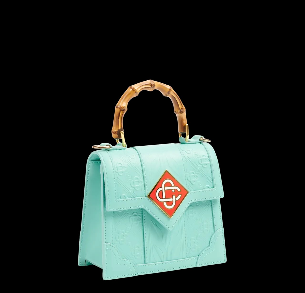 Túi Casablanca Mini Jeanne 'Turquoise' AS23-BAG-049-02 — ảnh 2