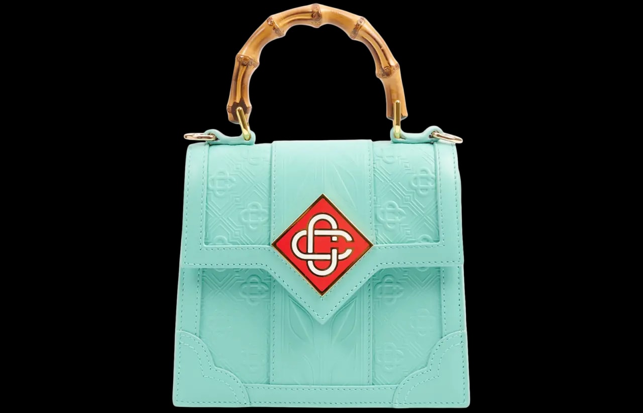 Túi Casablanca Mini Jeanne 'Turquoise' AS23-BAG-049-02