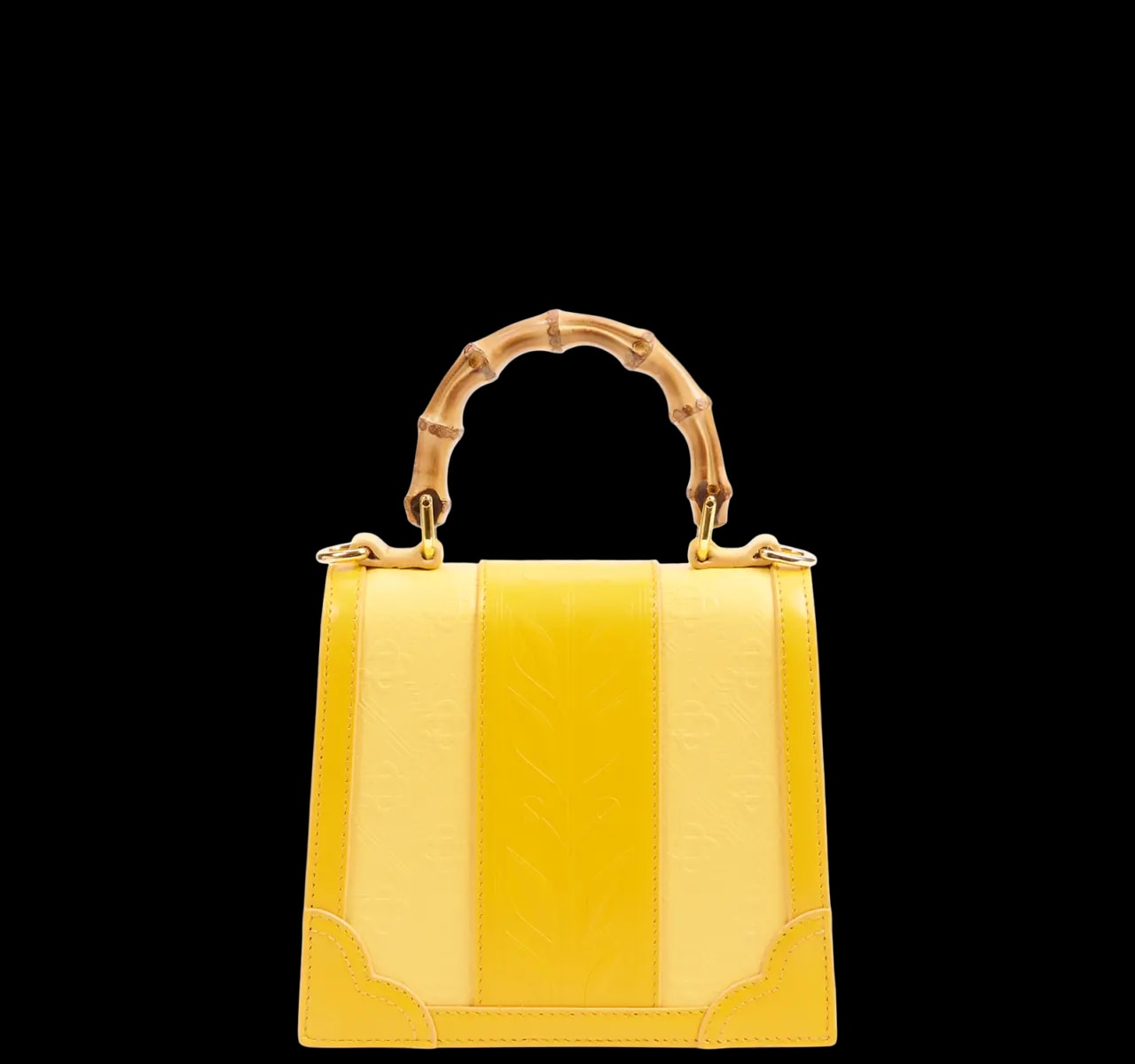 Túi Casablanca Mini Jeanne 'Yellow' AS23-BAG-049-01 — ảnh 3