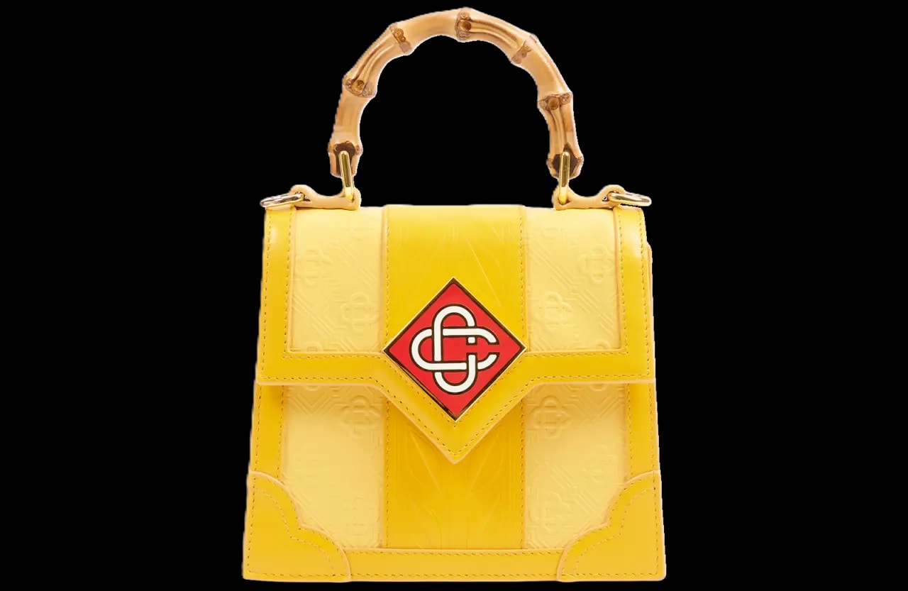 Túi Casablanca Mini Jeanne 'Yellow' AS23-BAG-049-01