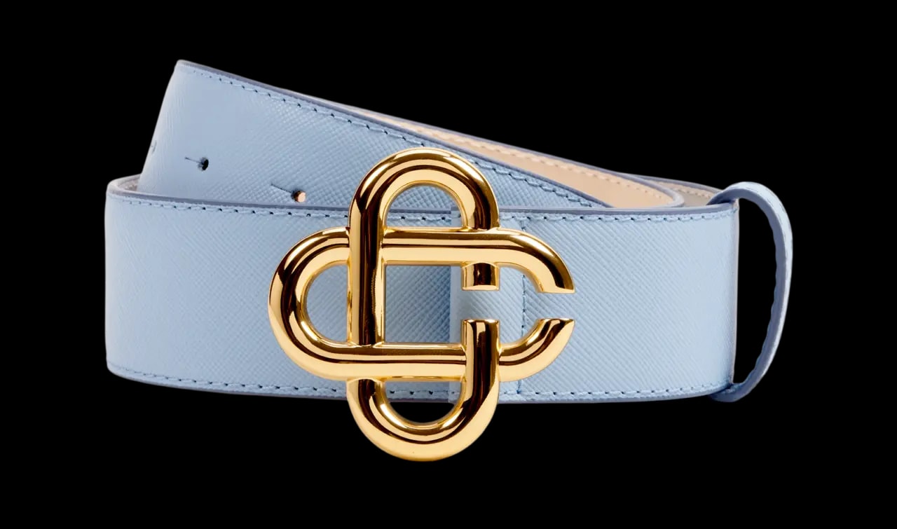Thắt Lưng Casablanca CC Logo Buckle 'Blue' AS23-ACC-012-13