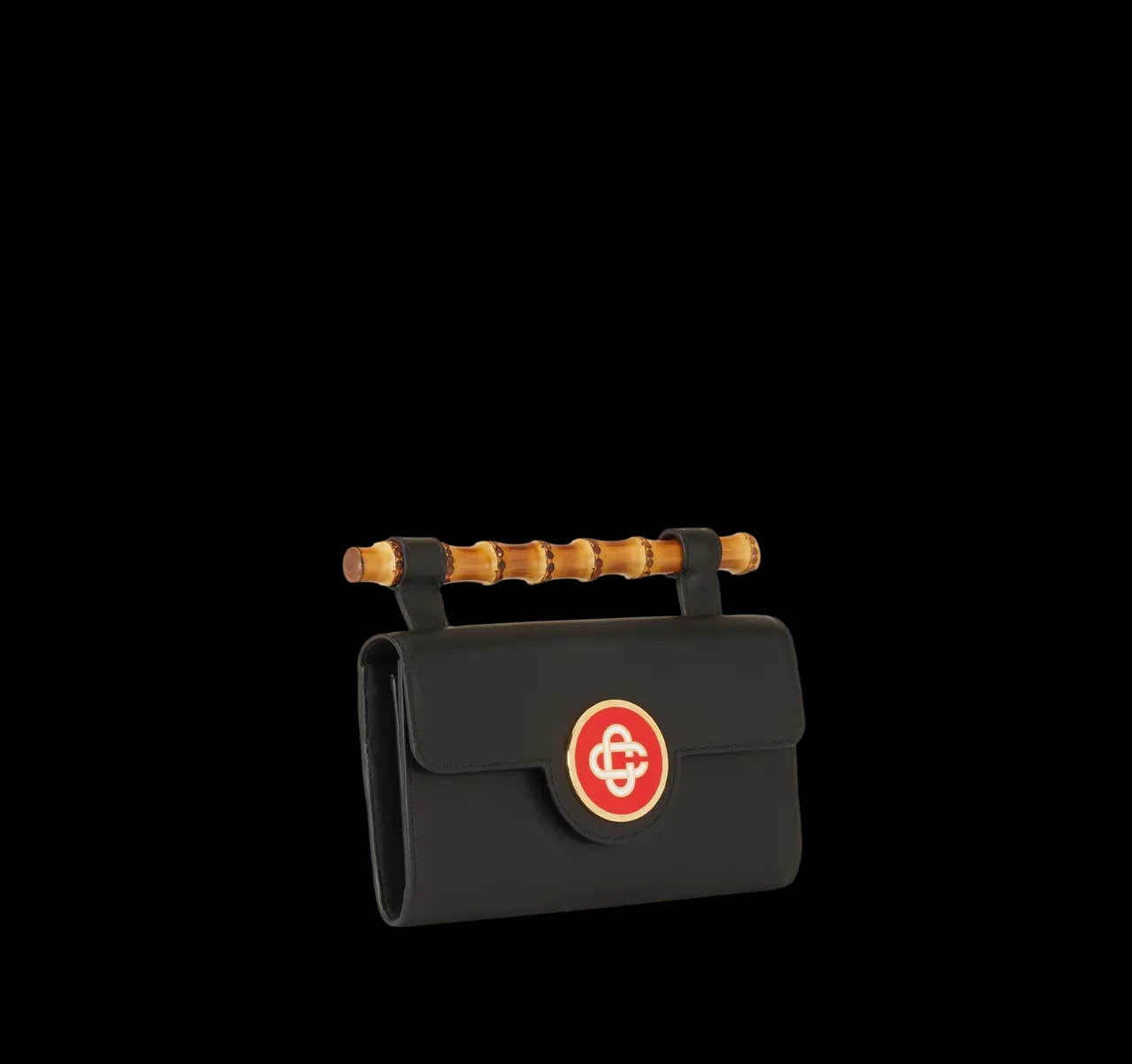 Túi Casablanca Monogram 'Black' AS22-BAG-014 — ảnh 3