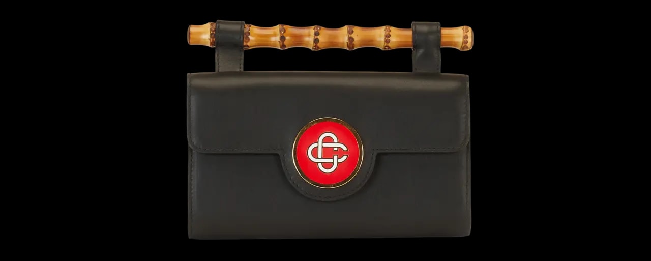 Túi Casablanca Monogram 'Black' AS22-BAG-014