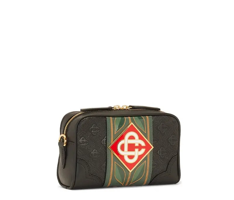 Túi Casablanca Monogram Crossbody 'Black' AF22-BAG-002-01 — ảnh 4