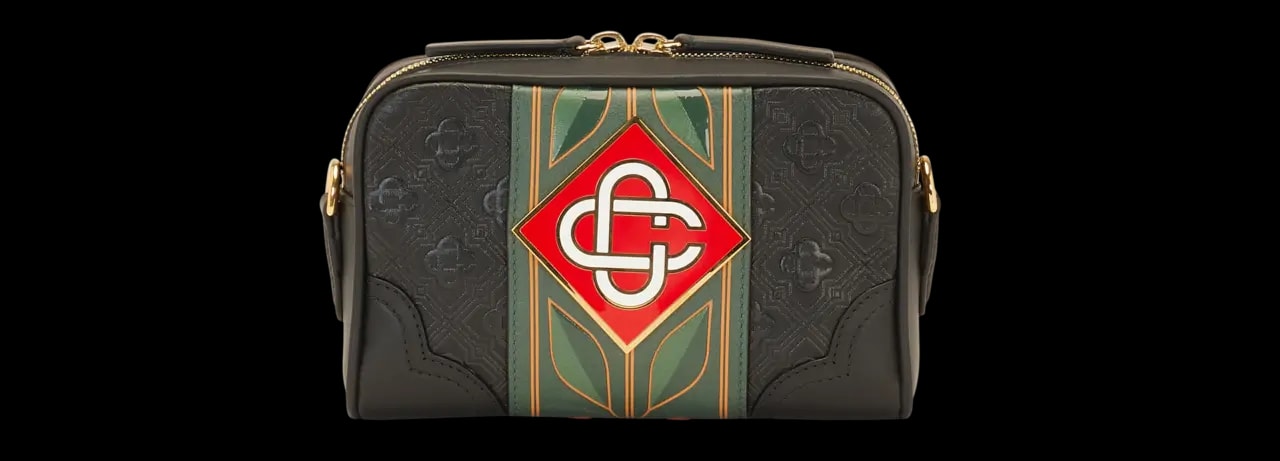 Túi Casablanca Monogram Crossbody 'Black' AS23-BAG-002-02