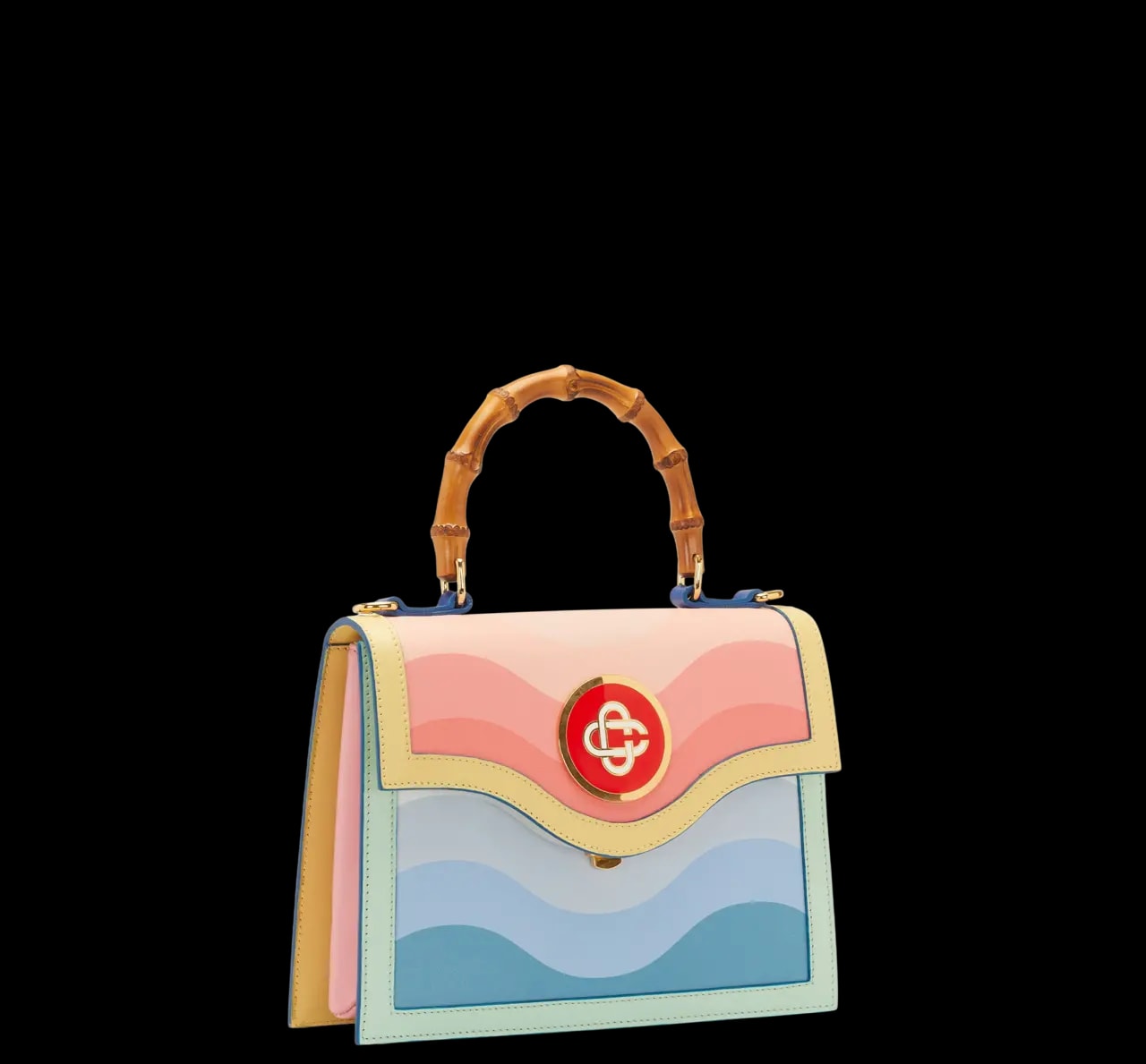 Túi Casablanca Memphis Jeanne 'Pink Blue' AS22-BAG-003 — ảnh 5