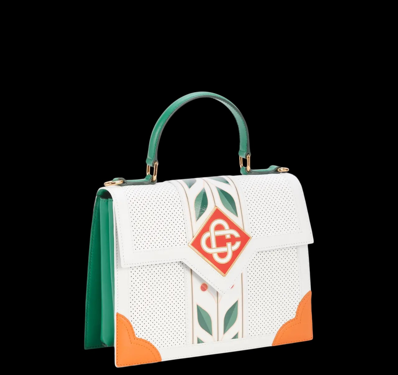 Túi Casablanca Laurel Equipement Jeanne 'White' AS23-BAG-055-01 — ảnh 2