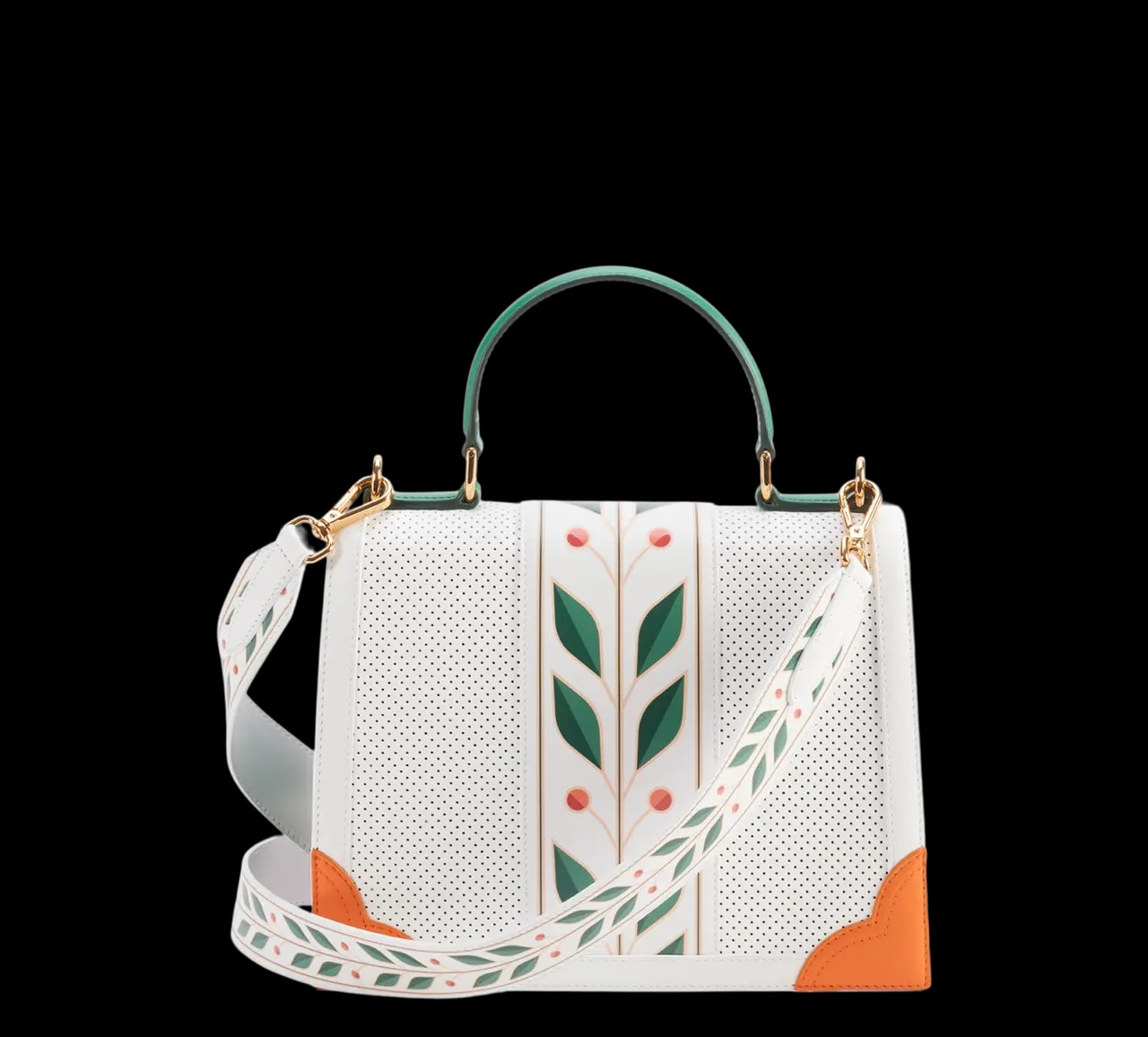 Túi Casablanca Laurel Equipement Jeanne 'White' AS23-BAG-055-01 — ảnh 4