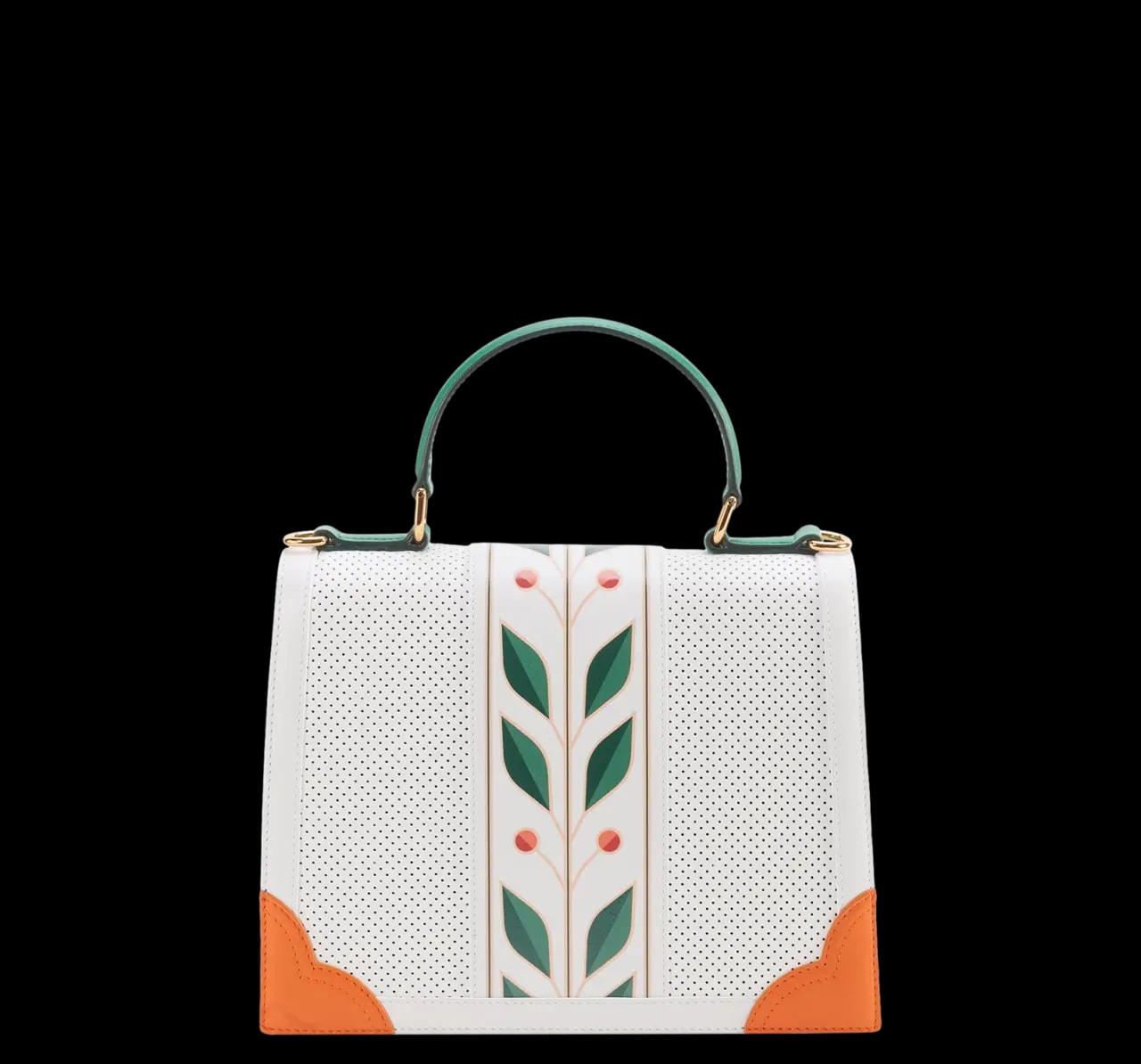 Túi Casablanca Laurel Equipement Jeanne 'White' AS23-BAG-055-01 — ảnh 3