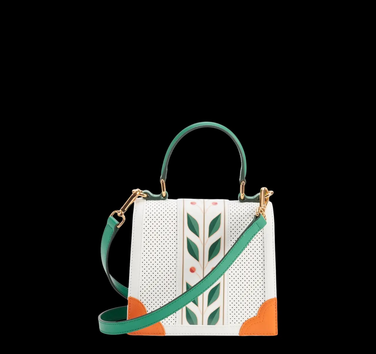 Túi Casablanca Laurel Equipement Mini Jeanne 'White' AS23-BAG-056-01 — ảnh 4