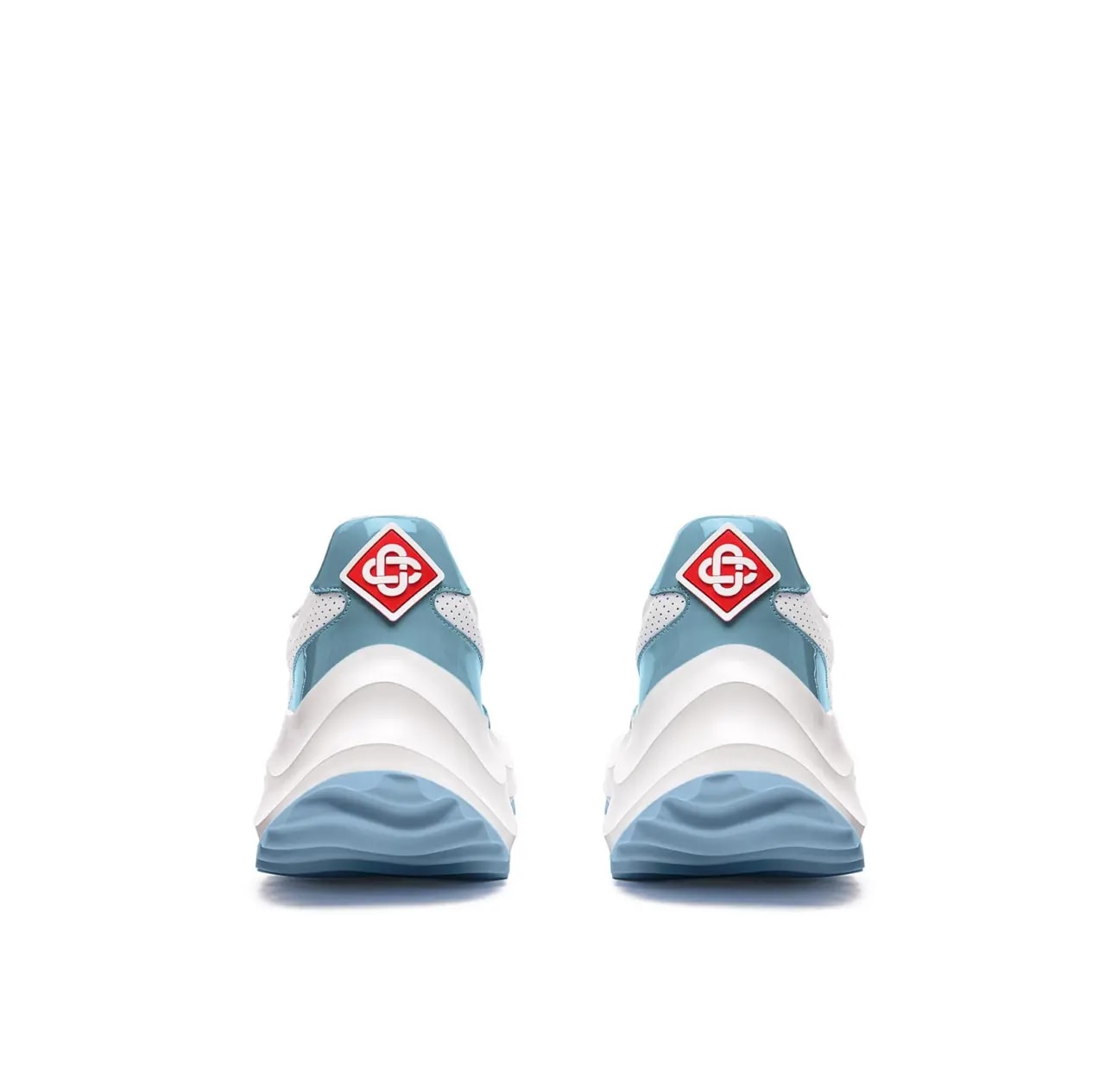Giày Casablanca Atlantis Sneaker 'White Blue' AS23-SNK-015-04 — ảnh 5