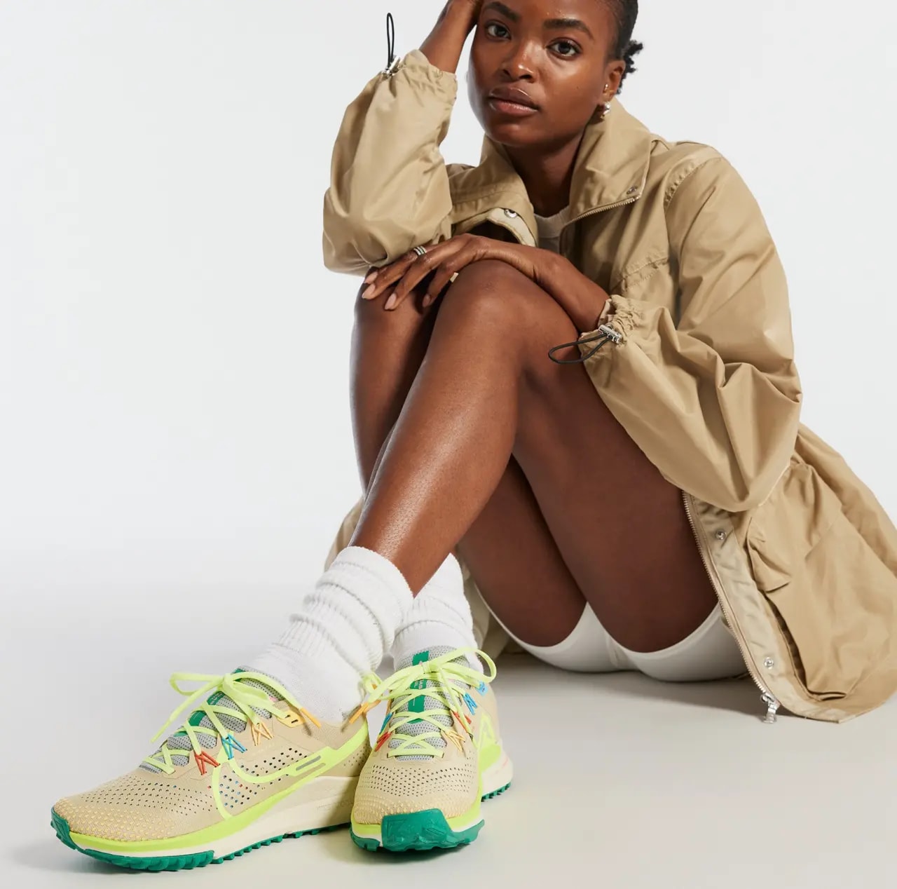 Giày Nike React Pegasus Trail 4 'Gold Volt' DJ6159-700 — ảnh 3