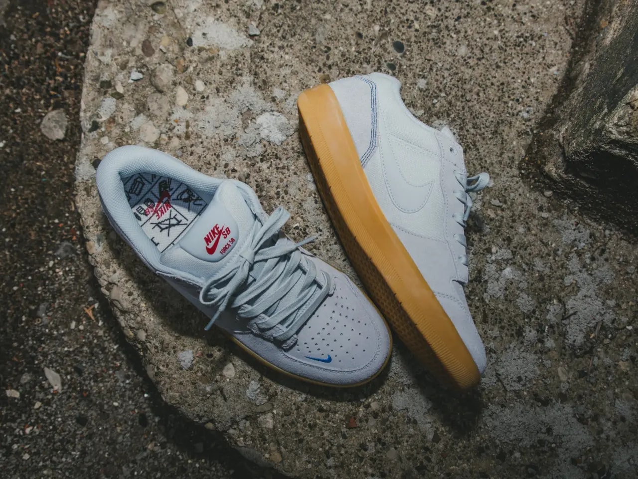 Giày Nike Force 58 Premium SB 'Grey Royal Gum' DV5476-001 — ảnh 5