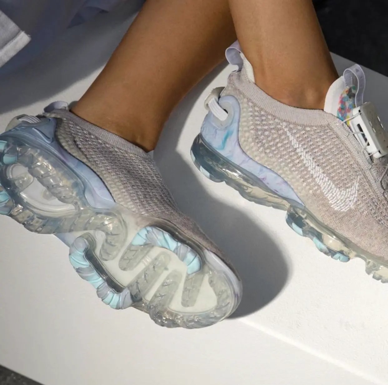 Giày Nike Air VaporMax 2020 Flyknit 'Summit White' CJ6740-100 — ảnh 4