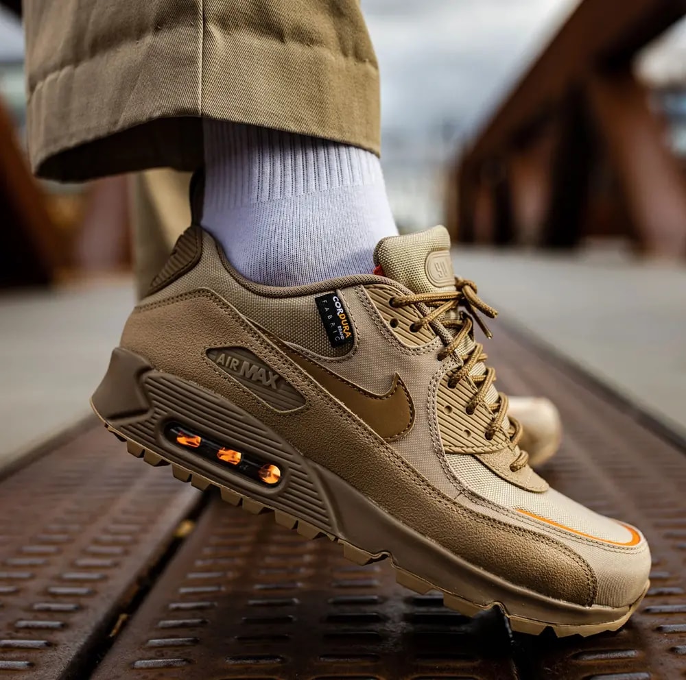 Giày Nike Air Max 90 Premium 'Wheat' FZ5102-299 — ảnh 3
