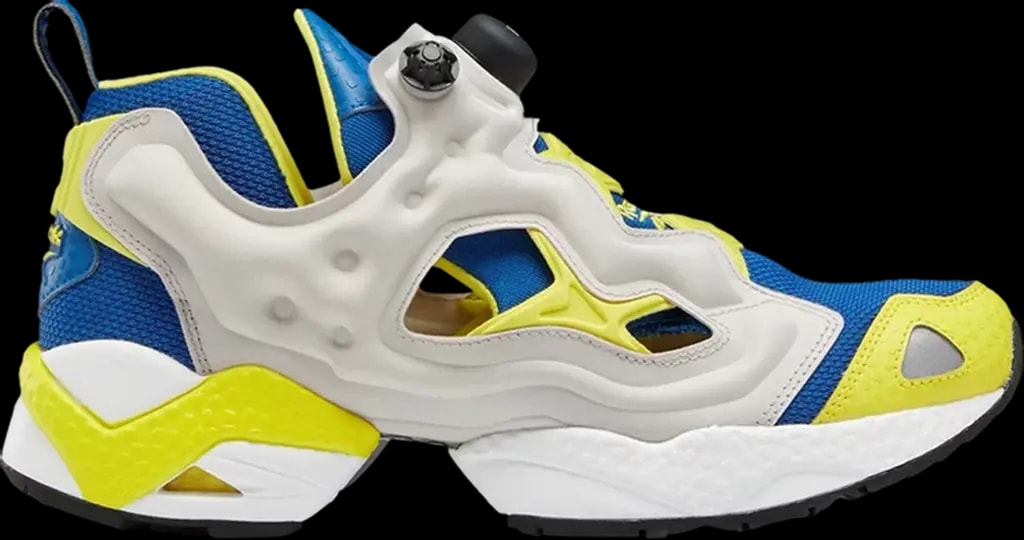 Giày Reebok Instapump Fury 95 'Blue Bright Yellow' GZ9432 — kich-thuoc: 40.5