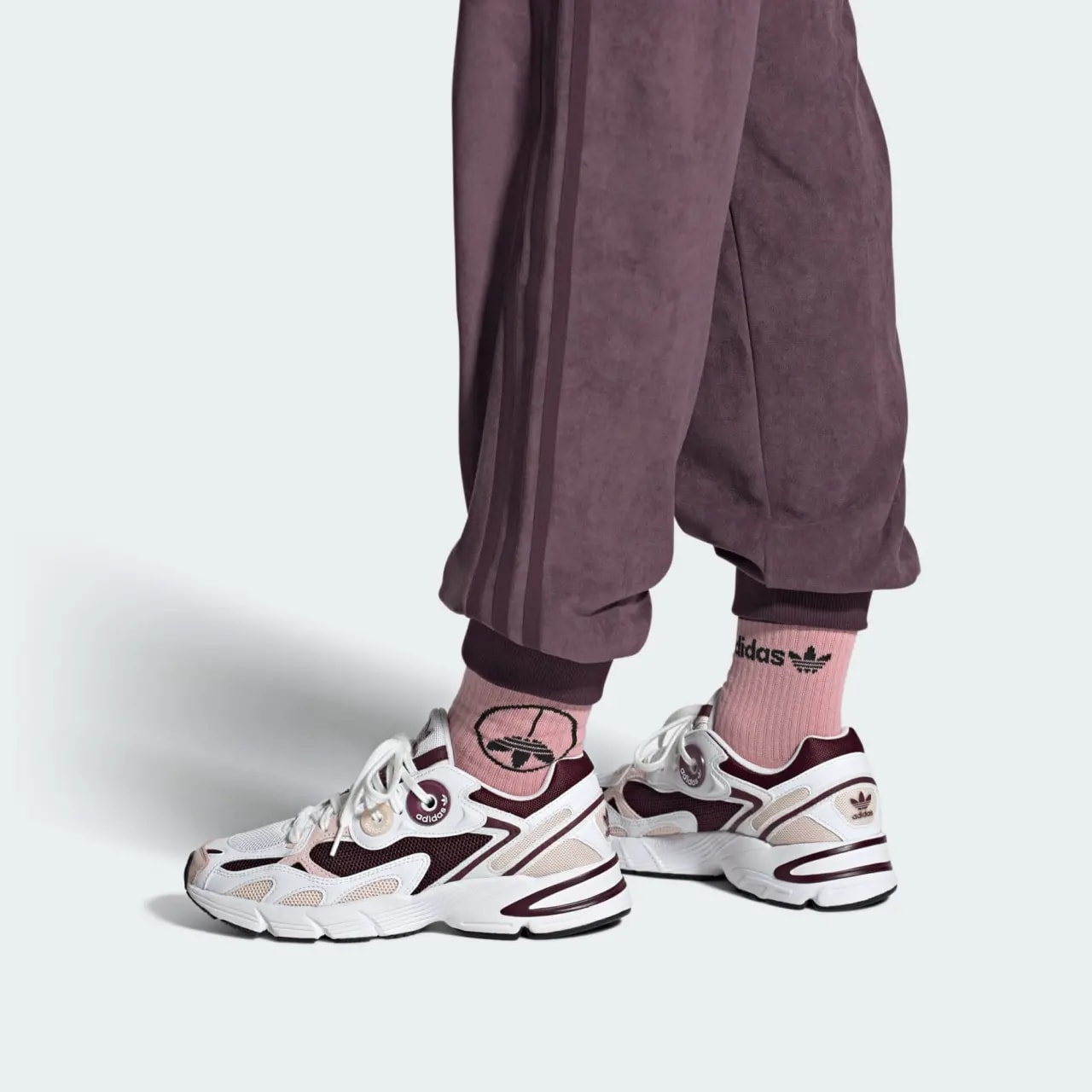 Giày Adidas Astir 'White Brown' IE6986 — ảnh 2