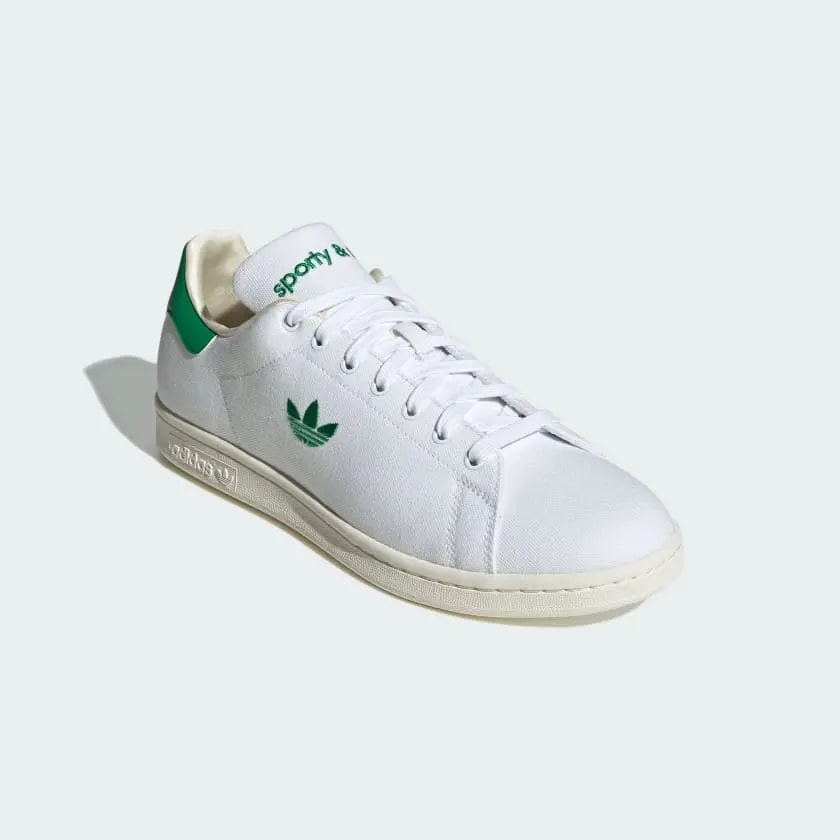 Giày Adidas x Sporty & Rich Stan Smith 'White Green' IF5658 — ảnh 5