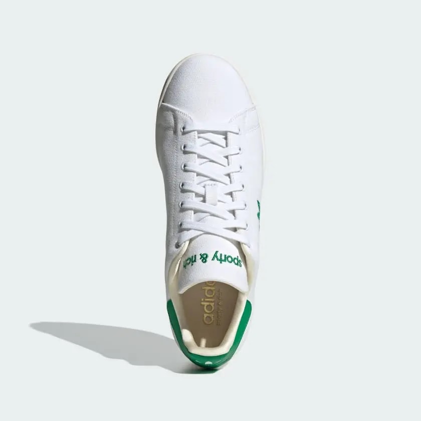 Giày Adidas x Sporty & Rich Stan Smith 'White Green' IF5658 — ảnh 4