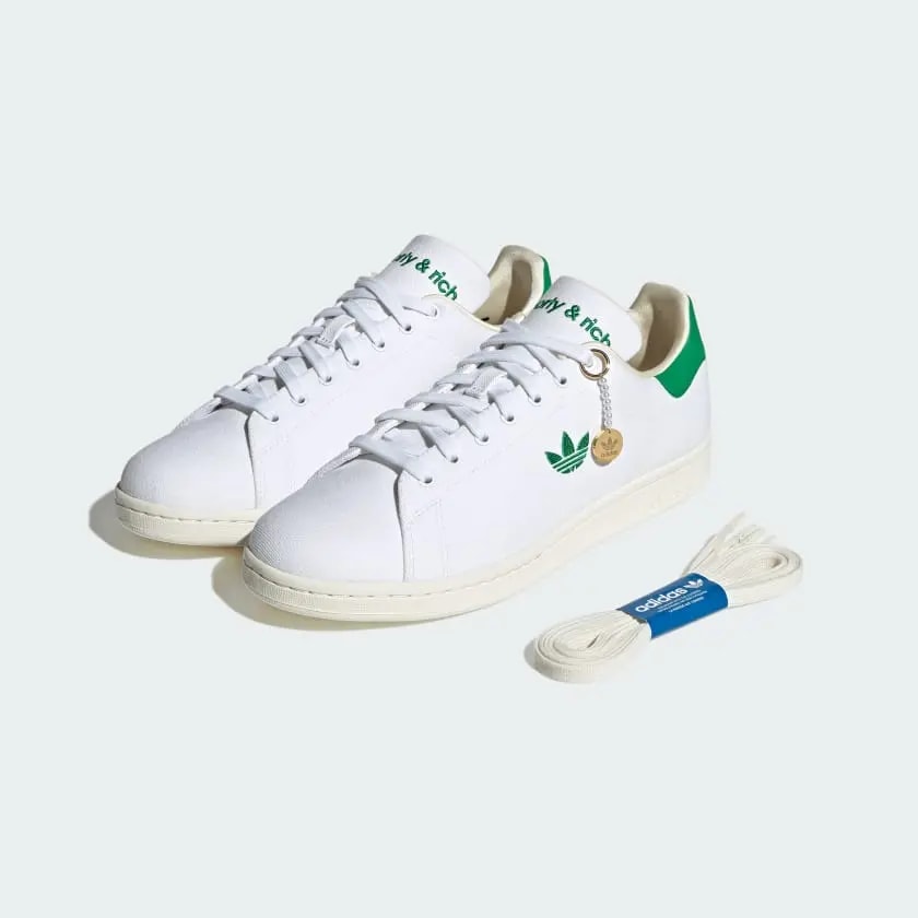 Giày Adidas x Sporty & Rich Stan Smith 'White Green' IF5658 — ảnh 3