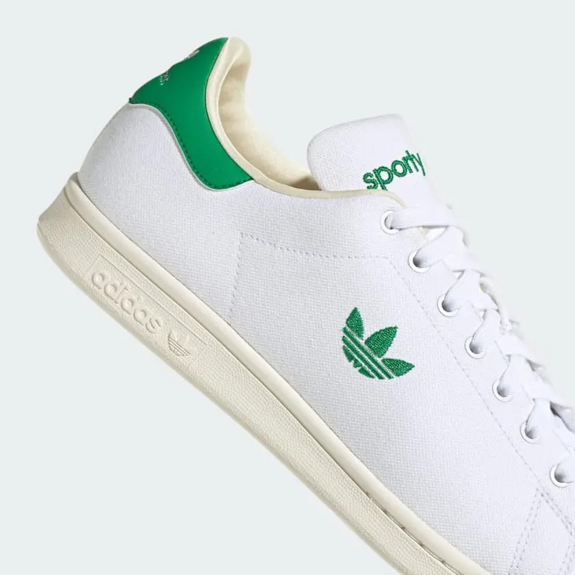Giày Adidas x Sporty & Rich Stan Smith 'White Green' IF5658 — ảnh 2