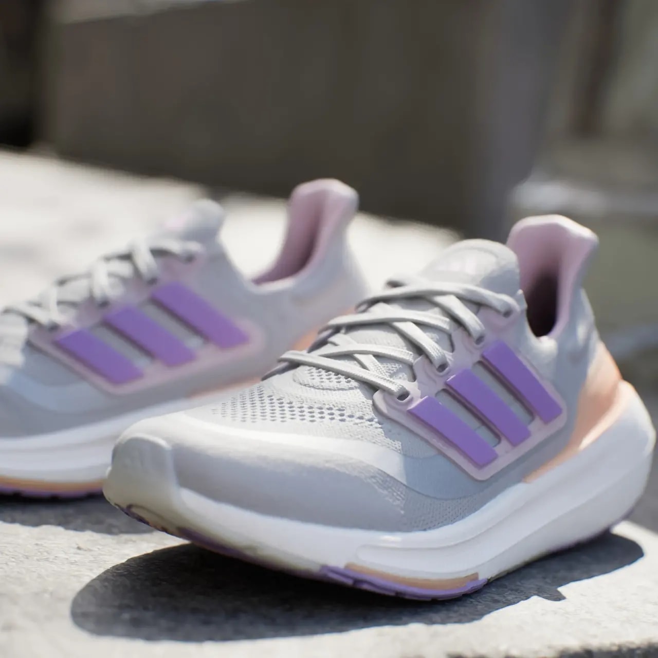 Giày Adidas UltraBoost Light 'Grey Violet Fusion' IE1762 — ảnh 5