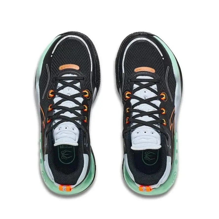 Giày Lining Yushuai 16 V2 'Black Green' YKBT022-7 — ảnh 4