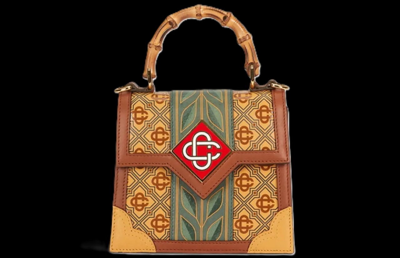 Túi Casablanca Mini Laurel Jeanne 'Brown' AF22-BAG-017-01