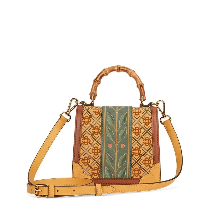 Túi Casablanca Mini Laurel Jeanne 'Brown' AF22-BAG-017-01 — ảnh 3