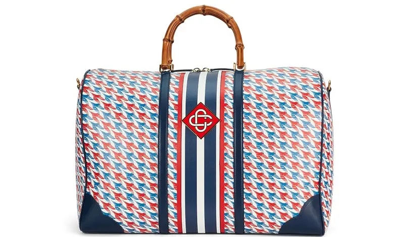 Túi Casablanca Monogram Weekender 'Navy' AF22-BAG-004-02