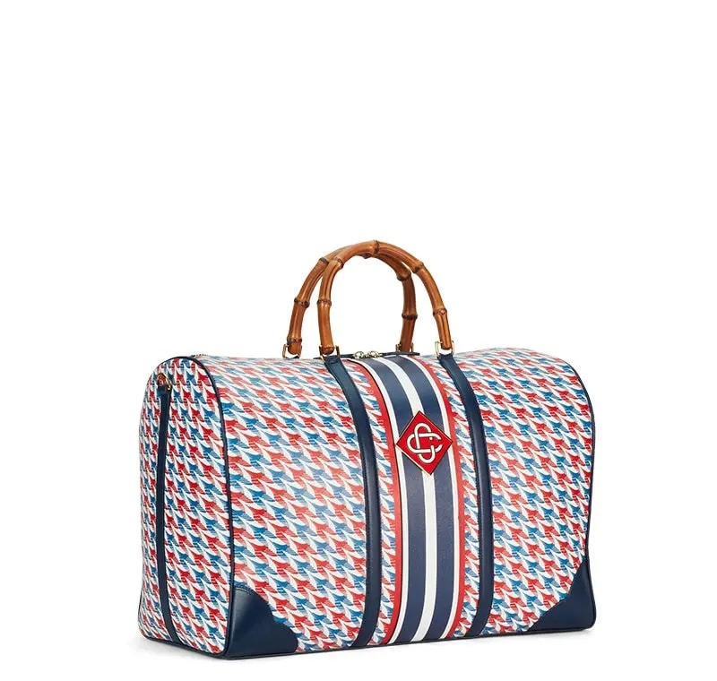 Túi Casablanca Monogram Weekender 'Navy' AF22-BAG-004-02 — ảnh 4