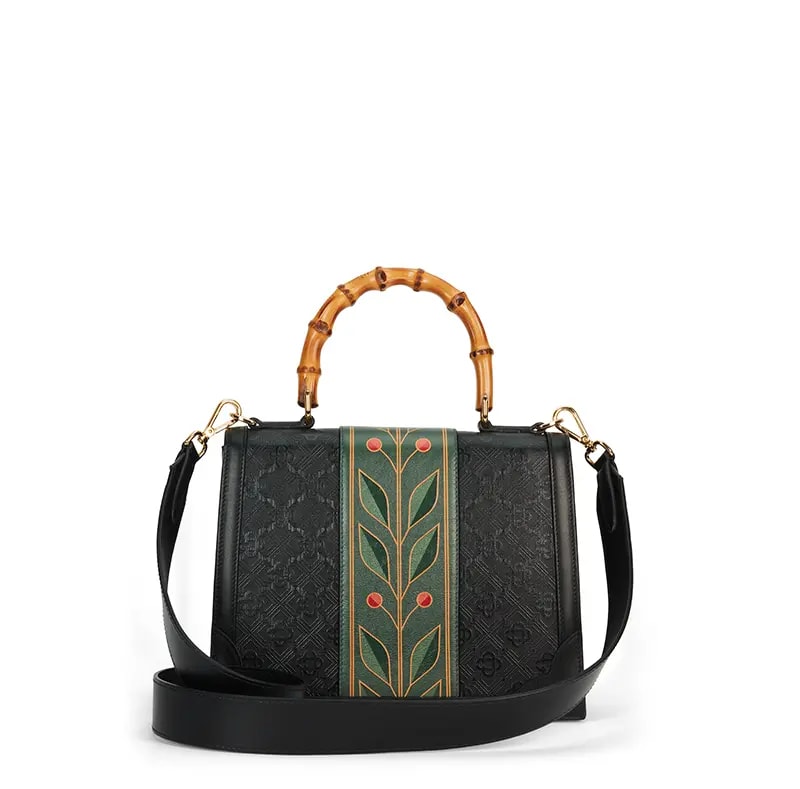 Túi Casablanca Monogram Jeanne 'Black' AF22-BAG-003-01 — ảnh 3