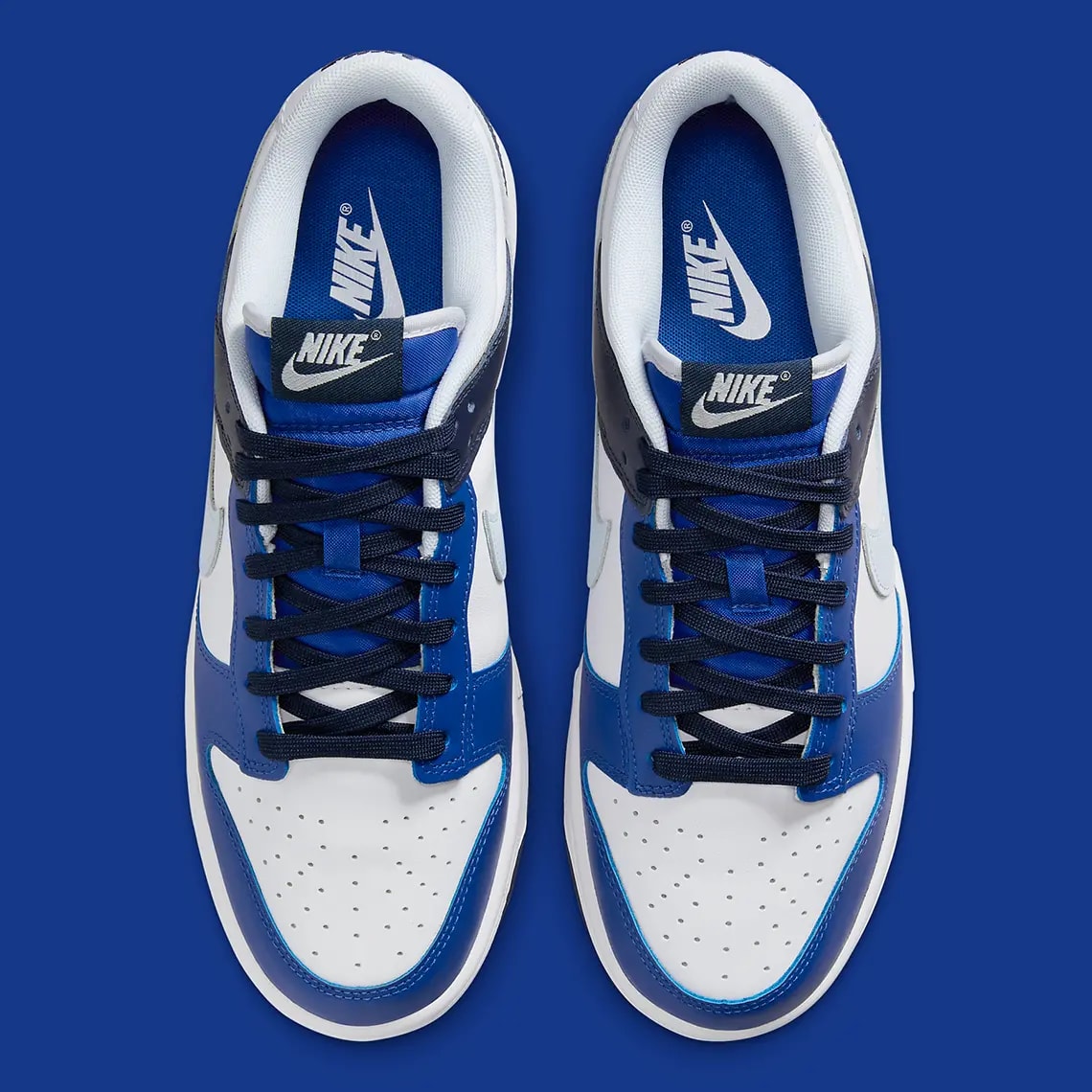 Giày Nike Dunk Low 'Navy Blue White' FQ8826-100 — ảnh 3