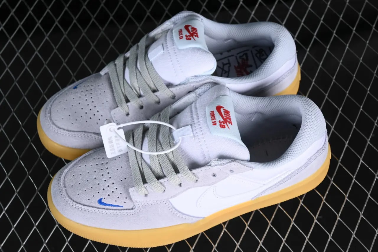 Giày Nike Force 58 Premium SB 'Grey Royal Gum' DV5476-001 — ảnh 3