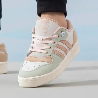 Giày Adidas Rivalry Low' Beige' ID6133 — ảnh 4
