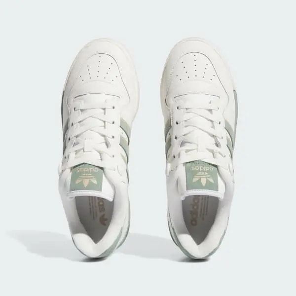 Giày Adidas Rivalry Low 'White Silver Green' IG6309 — ảnh 5