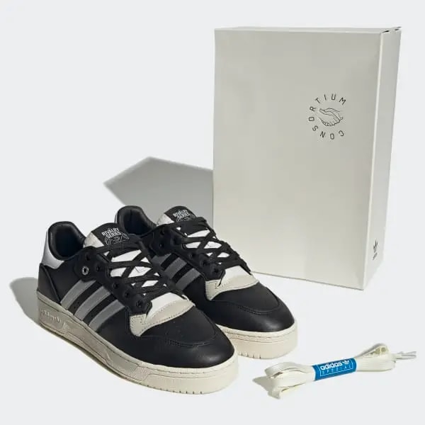 Giày Adidas Rivalry Low 'Black Silver' ID7389 — ảnh 2
