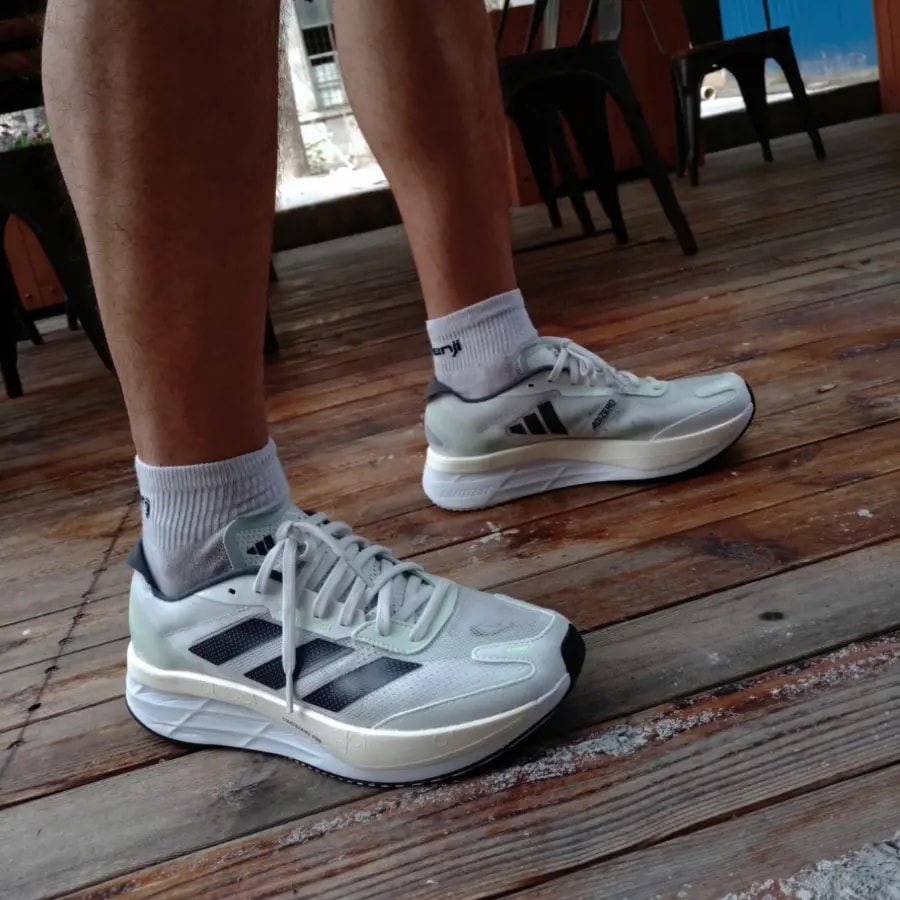 Giày Adidas Adizero Boston 11 'White Night' GY8407 — ảnh 3