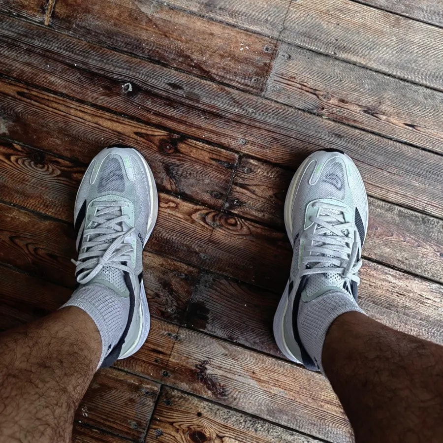 Giày Adidas Adizero Boston 11 'White Night' GY8407 — ảnh 4