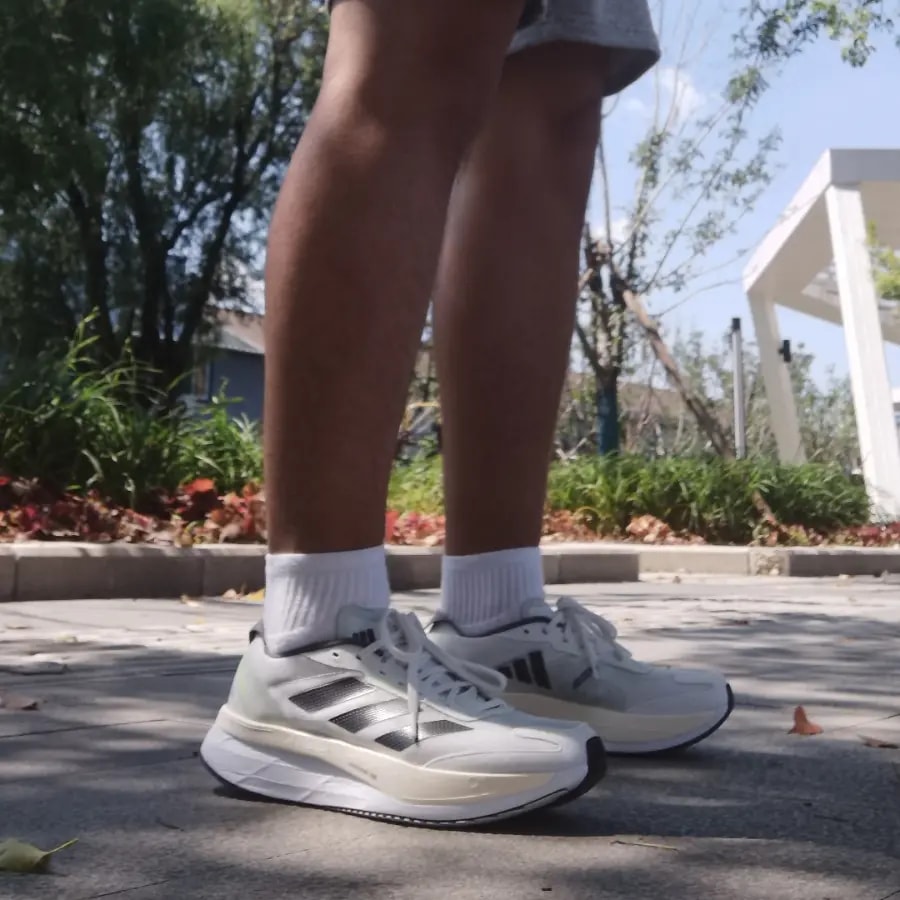Giày Adidas Adizero Boston 11 'White Night' GY8407 — ảnh 5